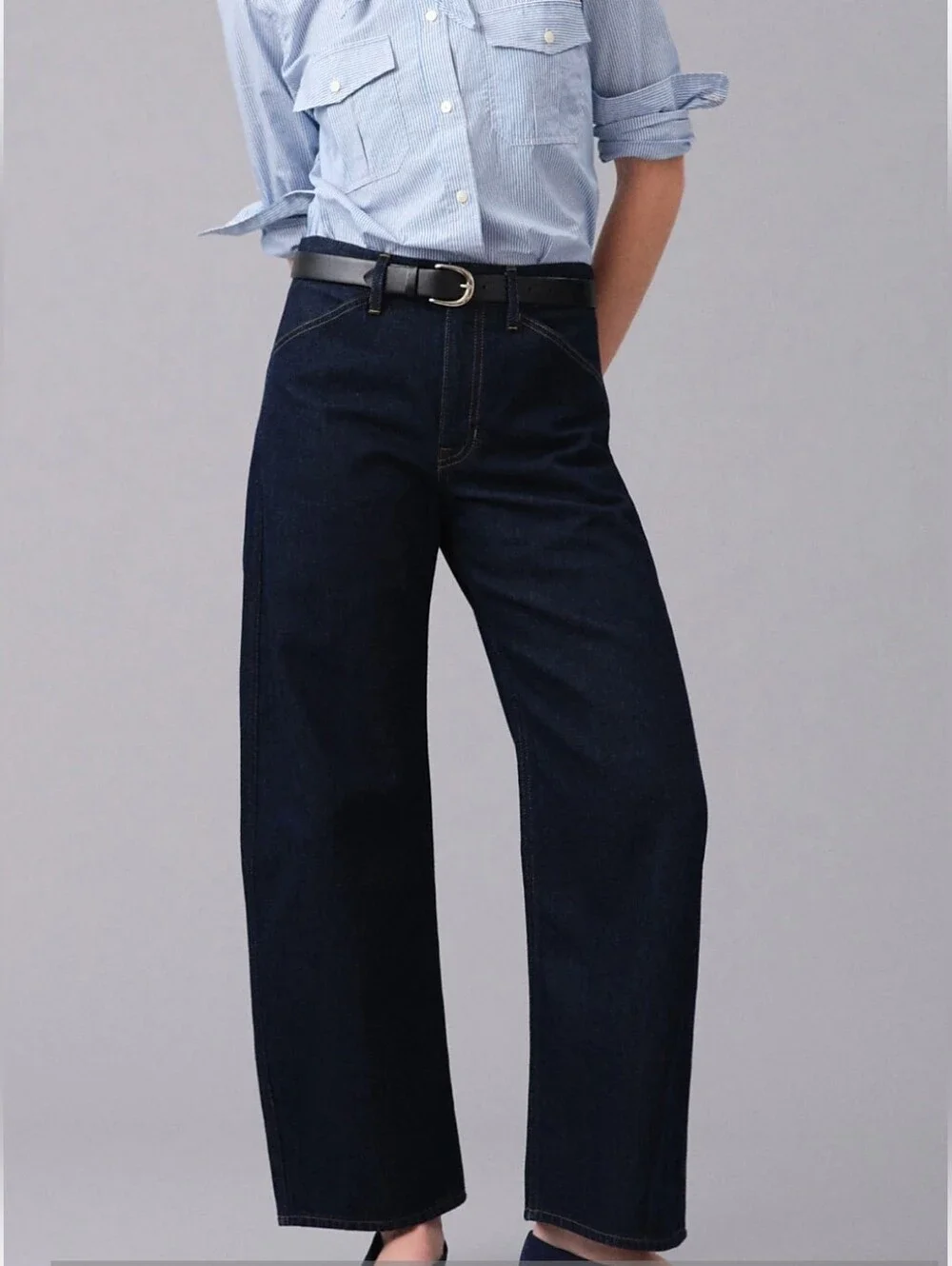 J. Crew Zoe Barrel Jean